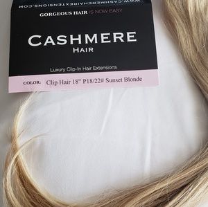 Cashmere Hair clip in extensions